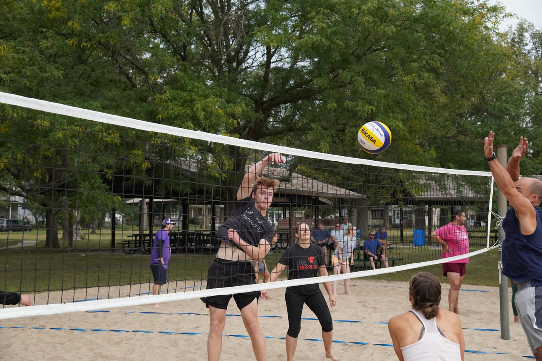 East Hill Park sand volleyball - York NE