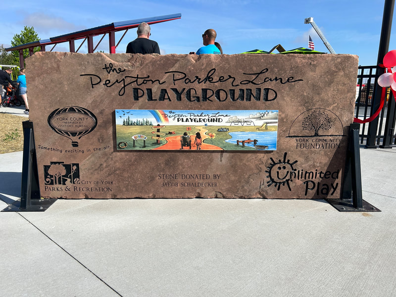 Peyton Parker Lane Playground Sign